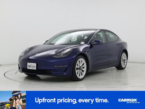 Blue 2022 Tesla Model 3 Long Range