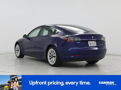 Blue 2022 Tesla Model 3 Long Range