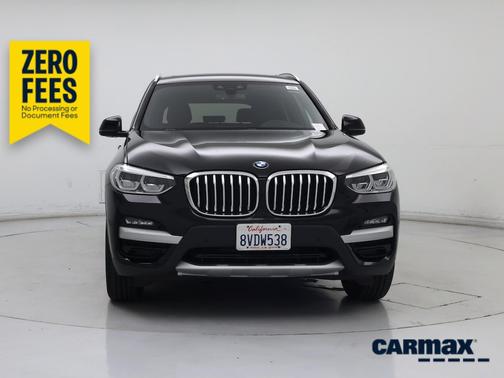 Black 2021 BMW X3 sDrive30i