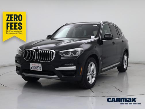 Black 2021 BMW X3 sDrive30i