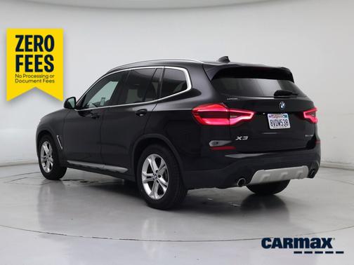 Black 2021 BMW X3 sDrive30i
