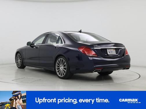 Blue 2016 Mercedes-Benz S-Class