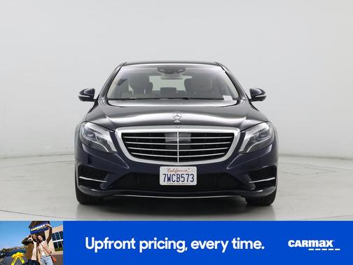 Blue 2016 Mercedes-Benz S-Class