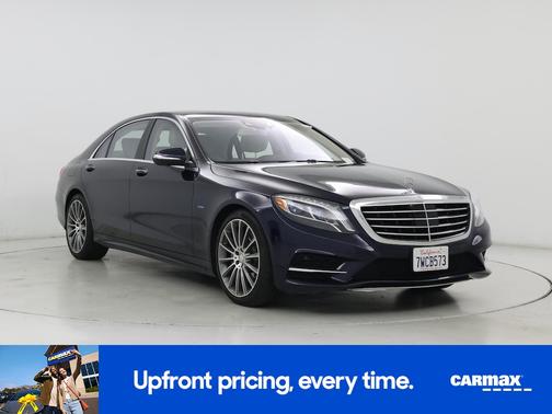 Blue 2016 Mercedes-Benz S-Class