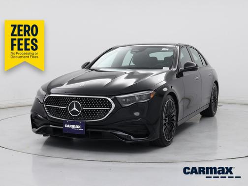 Black 2024 Mercedes-Benz E-Class
