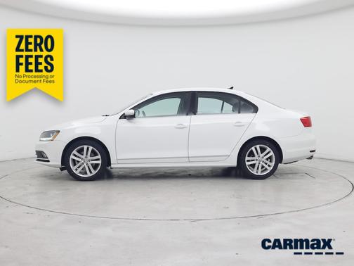 White 2017 Volkswagen Jetta SEL