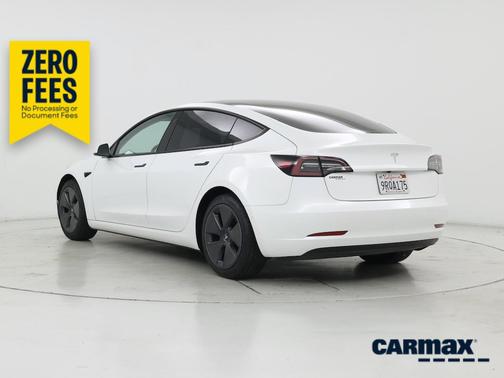 White 2021 Tesla Model 3 Standard Range Plus