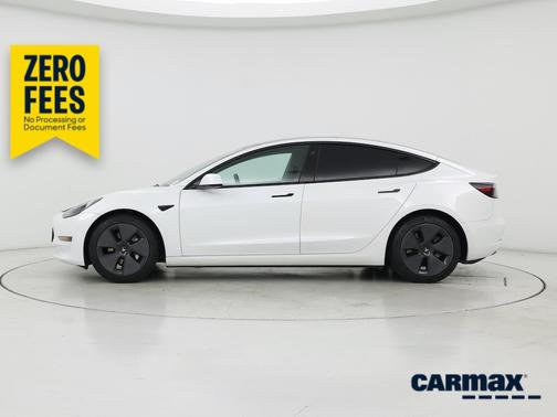White 2021 Tesla Model 3 Standard Range Plus