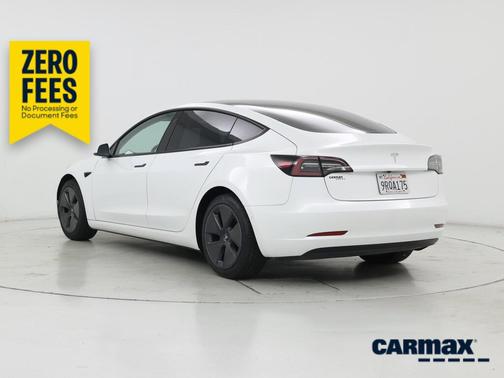 White 2021 Tesla Model 3 Standard Range Plus