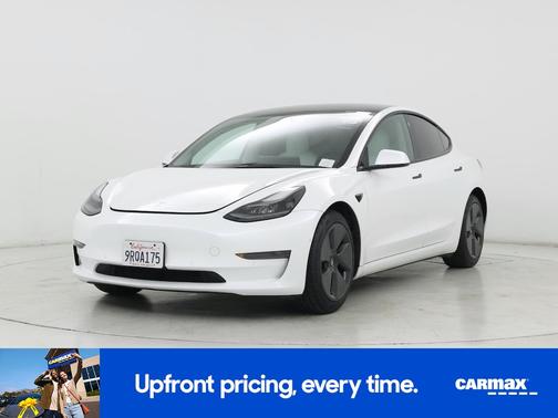White 2021 Tesla Model 3 Standard Range Plus