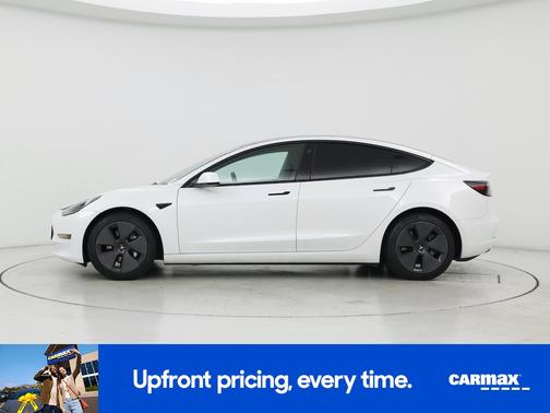 White 2021 Tesla Model 3 Standard Range Plus
