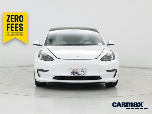 White 2021 Tesla Model 3 Standard Range Plus