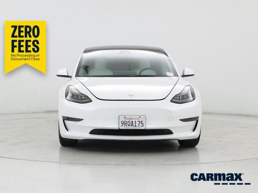White 2021 Tesla Model 3 Standard Range Plus