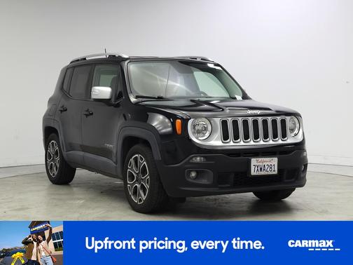 Black 2017 Jeep Renegade Limited