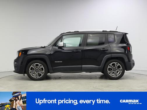 Black 2017 Jeep Renegade Limited