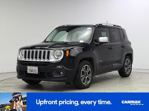 Black 2017 Jeep Renegade Limited