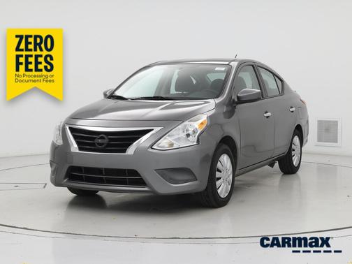 Gray 2018 Nissan Versa SV