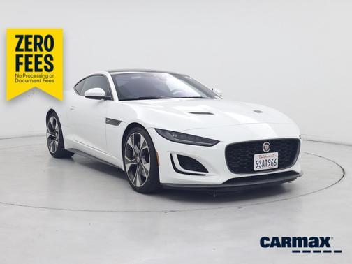 White 2021 Jaguar F-TYPE First Edition