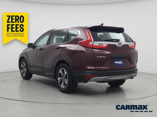 Burgundy 2018 Honda CR-V LX