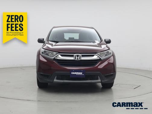 Burgundy 2018 Honda CR-V LX
