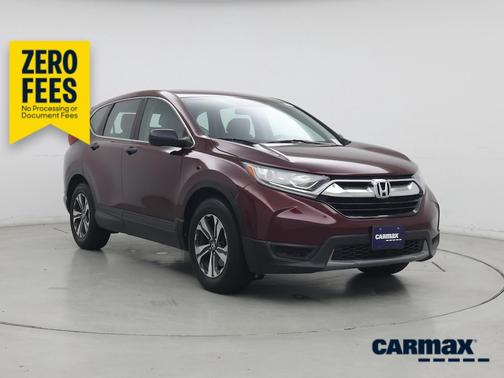 Burgundy 2018 Honda CR-V LX