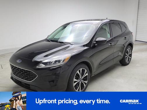 Black 2021 Ford Escape SE