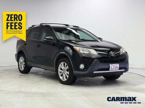 Black 2015 Toyota RAV4 Limited