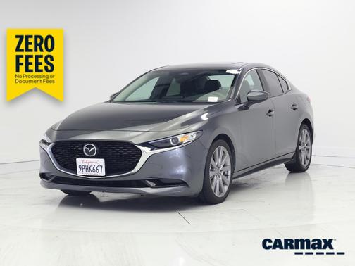 Gray 2024 Mazda Mazda3 2.5 S Preferred Package