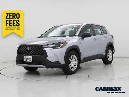 Silver 2025 Toyota Corolla Cross LE