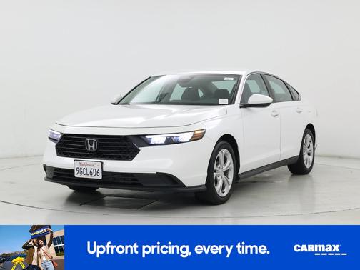 White 2023 Honda Accord LX