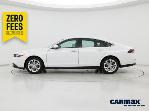 White 2023 Honda Accord LX