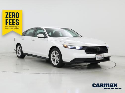 White 2023 Honda Accord LX
