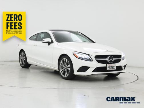 White 2019 Mercedes-Benz C-Class