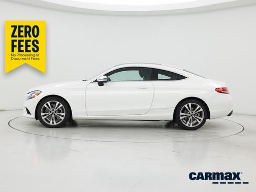White 2019 Mercedes-Benz C-Class