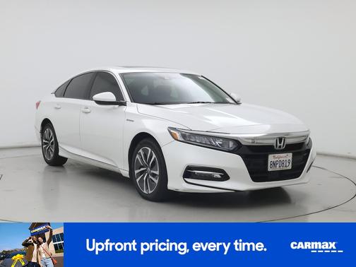 White 2020 Honda Accord Hybrid EX