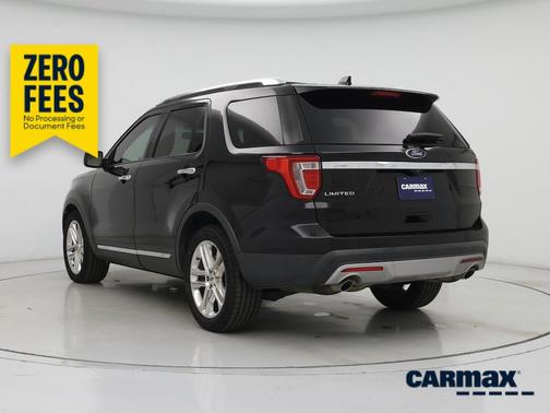 Black 2017 Ford Explorer Limited
