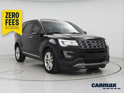 Black 2017 Ford Explorer Limited