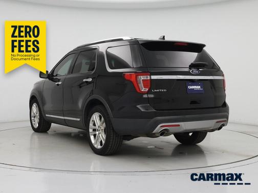 Black 2017 Ford Explorer Limited