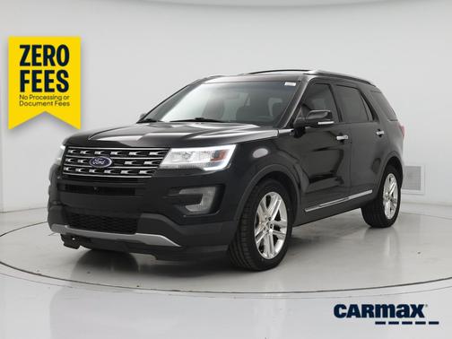 Black 2017 Ford Explorer Limited