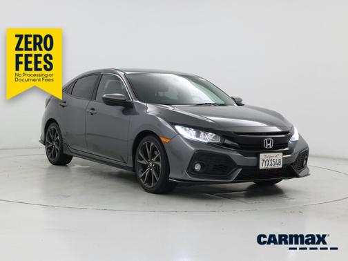 Gray 2017 Honda Civic Sport