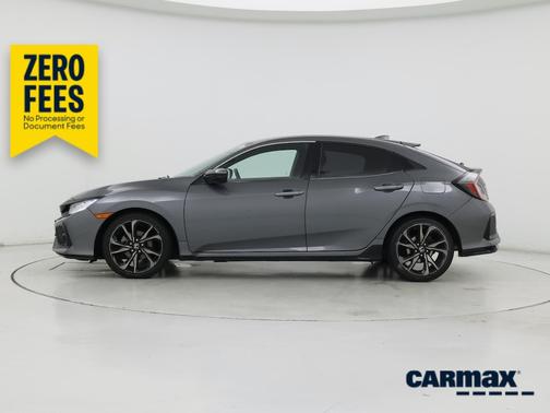 Gray 2017 Honda Civic Sport