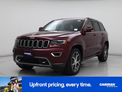 Burgundy 2018 Jeep Grand Cherokee Sterling Edition