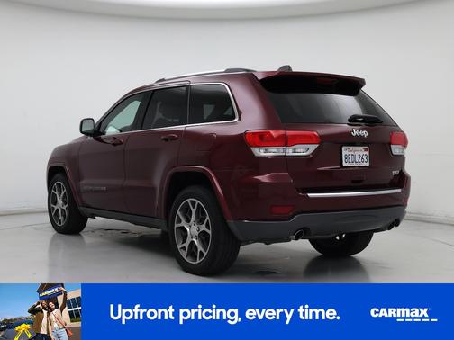 Burgundy 2018 Jeep Grand Cherokee Sterling Edition