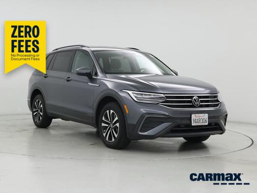 Gray 2022 Volkswagen Tiguan S