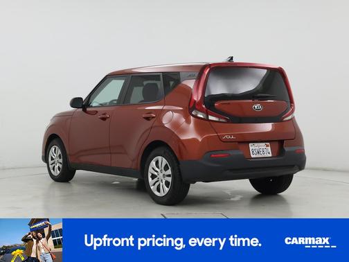 Orange 2021 Kia Soul LX
