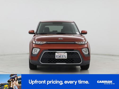 Orange 2021 Kia Soul LX