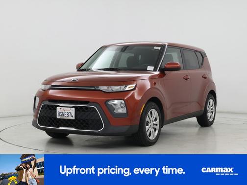 Orange 2021 Kia Soul LX