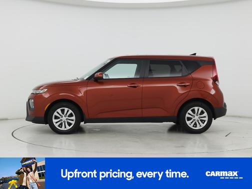 Orange 2021 Kia Soul LX