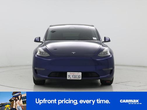 Blue 2024 Tesla Model Y Long Range