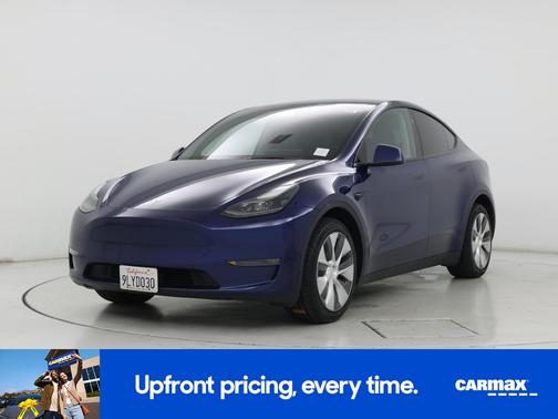 Blue 2024 Tesla Model Y Long Range